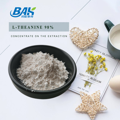 CAS NO 3081-61-6 Φυσικό φυτικό εκχύλισμα για υγιεινή διατροφή Εκχύλισμα πράσινου τσαγιού σκόνη Θαινίνη 98% σκόνη