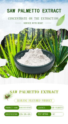 λιπαρά οξέα CAS 84604-15-9 αποσπασμάτων Palmetto πριονιών 25% 45%