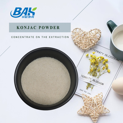 Konjac πρόσθετων ουσιών τροφίμων Konjac εκχυλισμάτων αλεύρι 40-120mesh