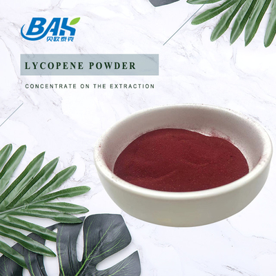 Lycopene ντοματών 60 έως 80 πλέγματος σκούρο κόκκινο σκόνη 5% 10% 20% 50% 98%